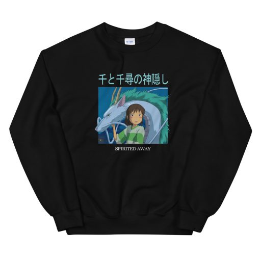 Studio Ghibli Spirited Away Haku And Chihiro Sweatshirt