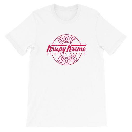 Krispy Kreme Doughnuts Print Short-Sleeve Unisex T-Shirt