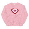 Sweet Heart Pink Sweatshirt