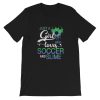 Just a girl who loves soccer and slime Short-Sleeve Unisex T-Shirt