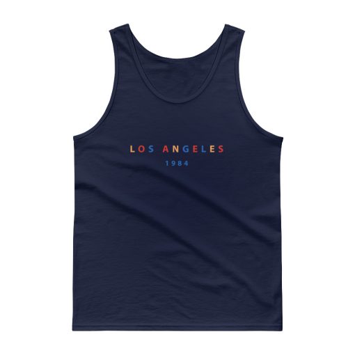 Los Angeles 1984 Rainbow Tank top