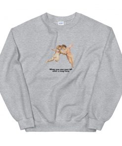 Angels When You See Your Bff After A Long Time Unisex Sweatshirt
