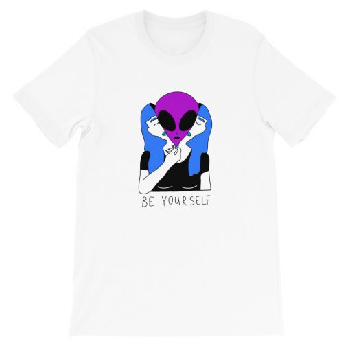 Be yourself alien Short-Sleeve Unisex T-Shirt