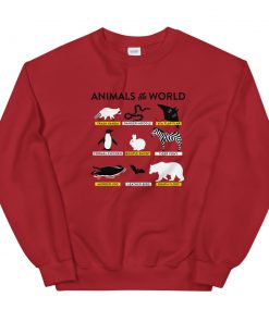 Animals of The World Unisex Sweatshirt