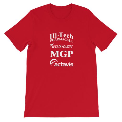 Hi Tech Pharmacal Wockhardt MGP Actavis Short-Sleeve Unisex T-Shirt