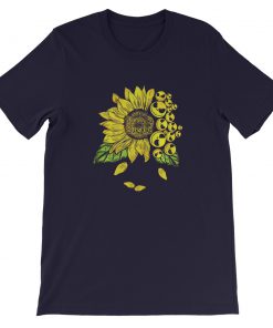 Jack Skellington Sunflower you are my sunshine Short-Sleeve Unisex T-Shirt