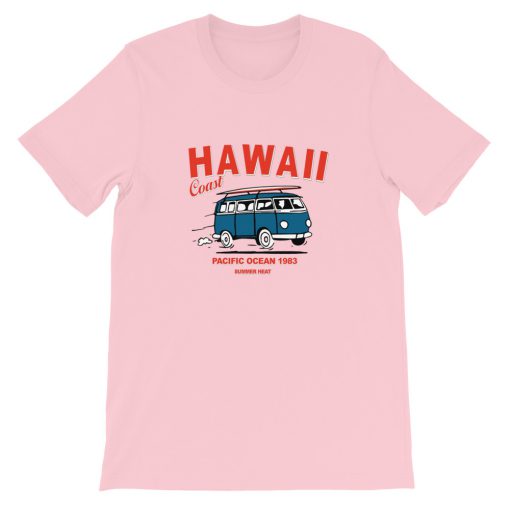 Hawaii Coast Pacific Ocean 1983 Short-Sleeve Unisex T-Shirt