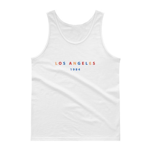 Los Angeles 1984 Rainbow Tank top