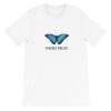 Yours Truly Blue Butterfly Short-Sleeve Unisex T-Shirt