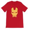 Iron Man Mask Short-Sleeve Unisex T-Shirt