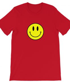 Smiley Face Short-Sleeve Unisex T-Shirt