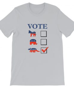 Vote Dinosaur Short-Sleeve Unisex T-Shirt