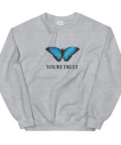 yours truly butterfly hoodie