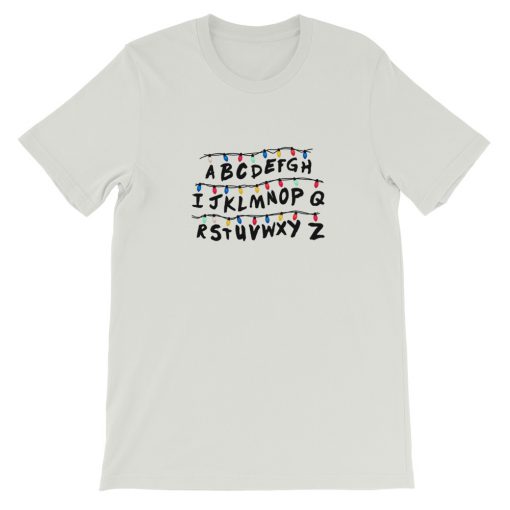 Stranger Things Alphabet Short-Sleeve Unisex T-Shirt
