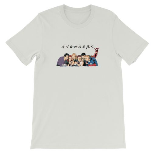 Friends TV show mashup Avengers Short-Sleeve Unisex T-Shirt