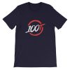 100 Thieves Circle Short-Sleeve Unisex T-Shirt