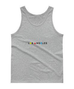 Los Angeles letter Tank top