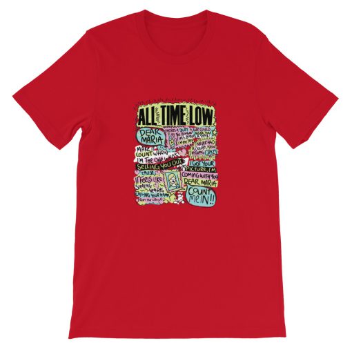 All Time Low Collage Short-Sleeve Unisex T-Shirt
