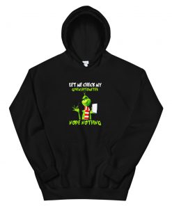 Grinch Let Me Check My Giveashitometer Unisex Hoodie