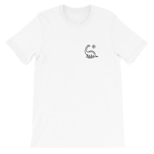 Dinosaur pocket Short-Sleeve Unisex T-Shirt