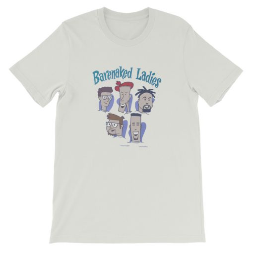 Barenaked Ladies vintage 1993 cartoon Short-Sleeve Unisex T-Shirt