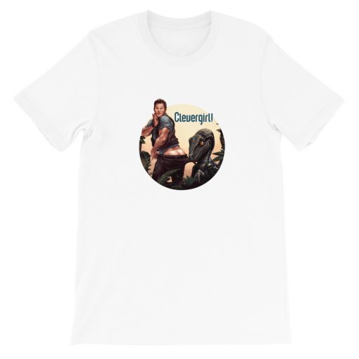 Jurassic park World Clever Girl Chris Pratt Short-Sleeve Unisex T-Shirt