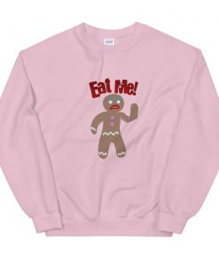 Gingerbread Man Eat Me Unisex Sweatshirt