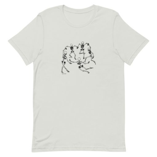 Dancing Skeleton Short-Sleeve Unisex T-Shirt