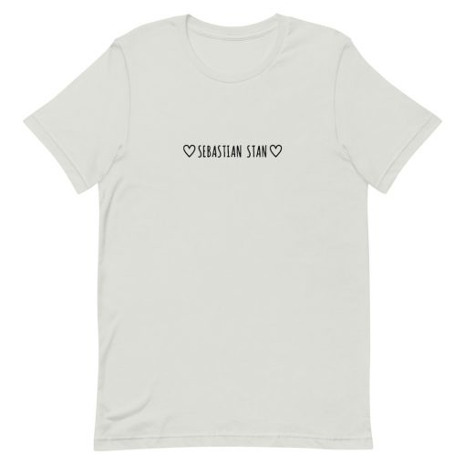 Heart Sebastian Stan Short-Sleeve Unisex T-Shirt