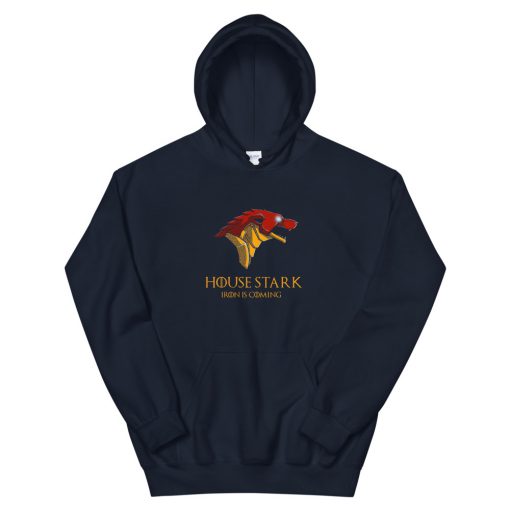 Game of Thrones house stark Iron is coming Unisex Hoodie