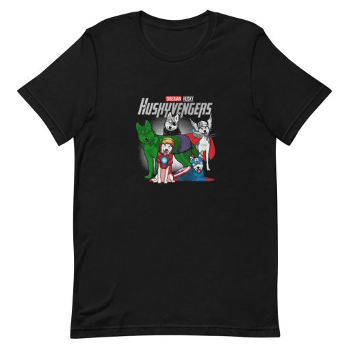 Marvel Avengers Siberian Husky Huskyvengers Short-Sleeve Unisex T-Shirt