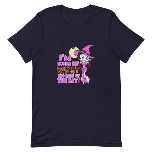 Halloween Witchy Betty Boop Short-Sleeve Unisex T-Shirt