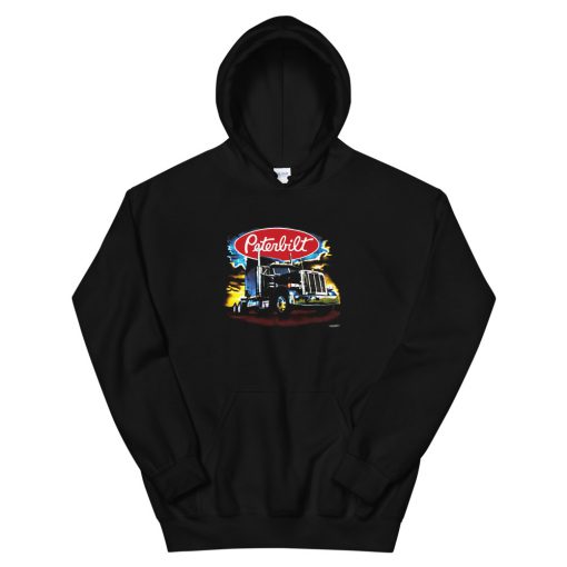 1989 Peterbilt Trucks Vintage Unisex Hoodie