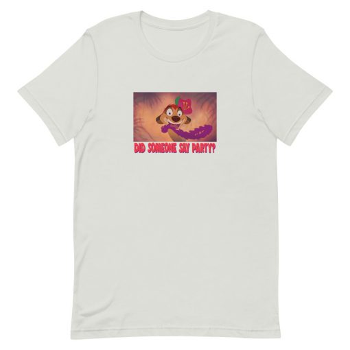 Timon And Pumbaa Did Someone Say Party Short-Sleeve Unisex T-Shirt