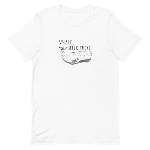 Whale Hello There Short-Sleeve Unisex T-Shirt