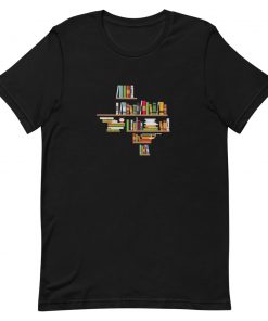 Bookshelf Texas Short-Sleeve Unisex T-Shirt