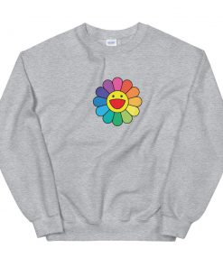 Takashi Murakami Happy Flower Unisex Sweatshirt