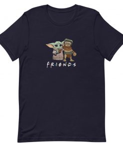 Baby Babu Frik and Baby Yoda Friends Short-Sleeve Unisex T-Shirt