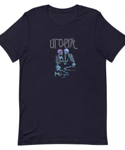 Utopia Skull Short-Sleeve Unisex T-Shirt
