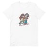 Rasta Taz and Bugs Bunny Short-Sleeve Unisex T-Shirt