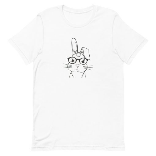 Nerd Bunny Short-Sleeve Unisex T-Shirt