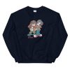 Rasta Taz and Bugs Bunny Unisex Sweatshirt