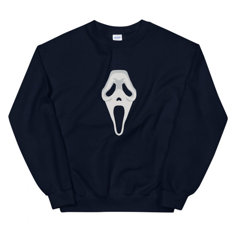 Scream Ghostface Mask Unisex Sweatshirt - Clothpedia