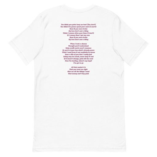 Love Don't Cost A Thing Short-Sleeve Unisex T-Shirt