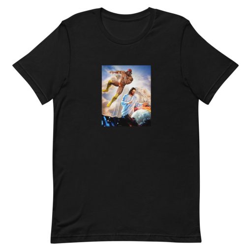 Macho Man Randy Savage Jesus Short-Sleeve Unisex T-Shirt