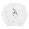 Nerd Bunny Unisex Sweatshirt