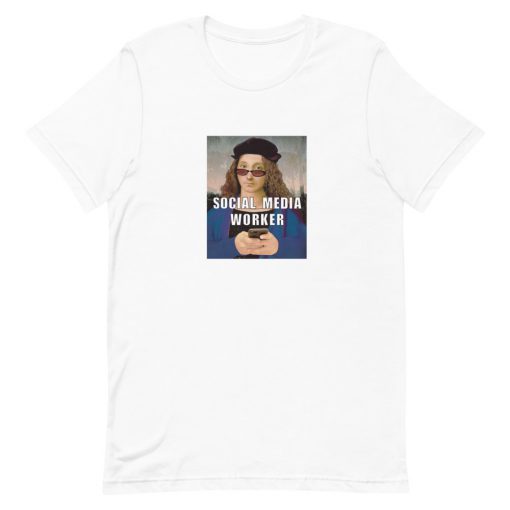 Social Media Worker Short-Sleeve Unisex T-Shirt