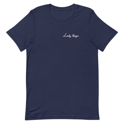 Lady Gaga Font Short-Sleeve Unisex T-Shirt