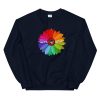 Love Is Love Flower Rainbow Unisex Sweatshirt