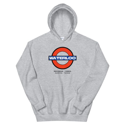 Waterloo Records Video Austin Texas Unisex Hoodie